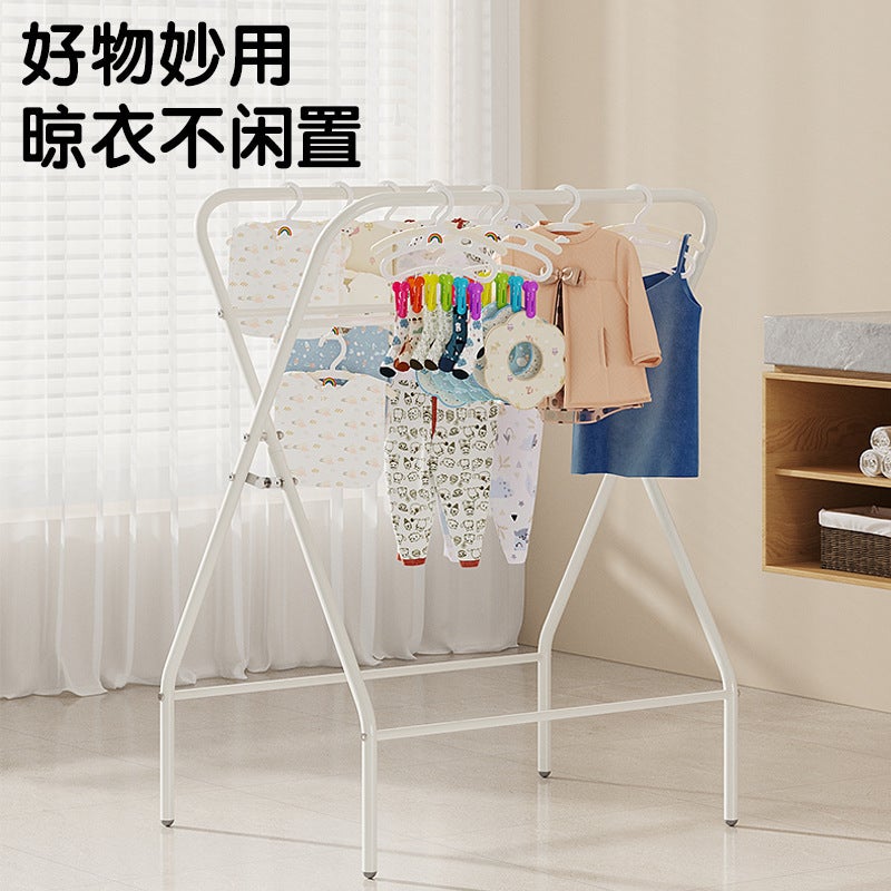 Baby Bath Basin Bracket Bathtub Suit Baby Bath Table Nursing Table Bend-Free Highlight Rack Clothes Bracket - Image 4